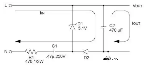 小功率无变压器电源设计