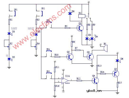 光电三极管和运放组成的驱动电路