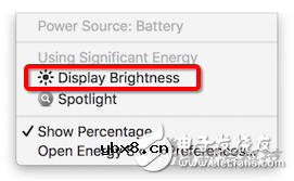 电池续航太闹心：苹果在笔记本上加入了屏幕能耗提示
