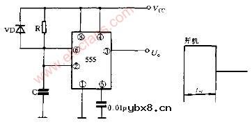 开机延时输出低电平电路图
