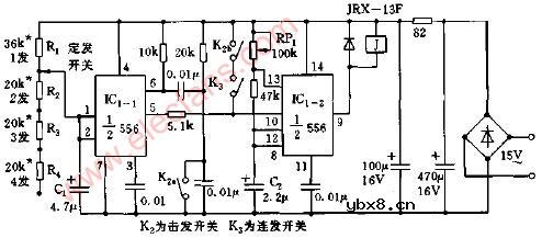 击发控制电路图