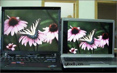 IBM和索尼屏幕显示大比拼
