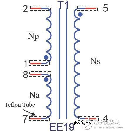 高频变压器结构及主要参数