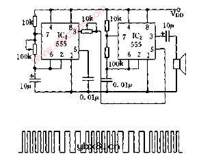 双音报警电路图