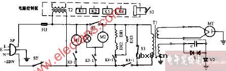 安宝路AA-18电脑式烧烤型微波炉电路图
