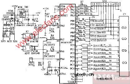 飞跃WP-600电脑式微波炉电路图2