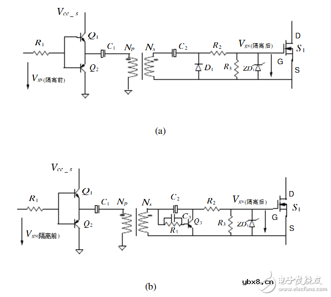变压器隔离驱动电路
