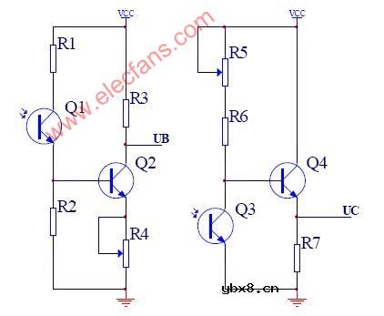 光电三极管电路