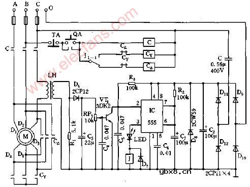电动机转换器电路图