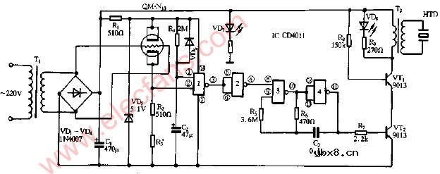 煤气报警器电路图