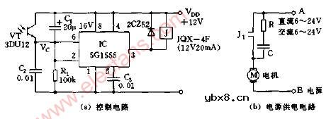 自动跟踪太阳光控制器电路图