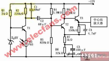 火焰探测报警器电路