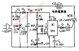 电热毯节电器电路图