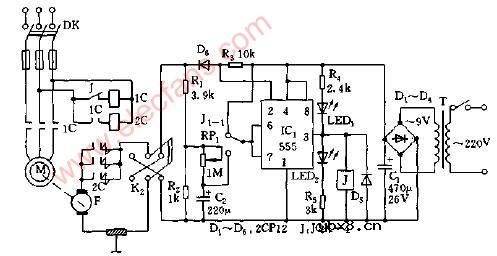 直流电焊机节能自动开关电路图