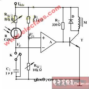 照相机电子快门控制电路原理图