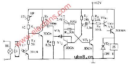 玻璃瓶计数电路图