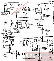 ROBO牌多功能应急灯电路图