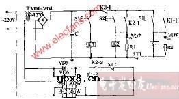 万和XD60-A型电热消毒碗柜电路图