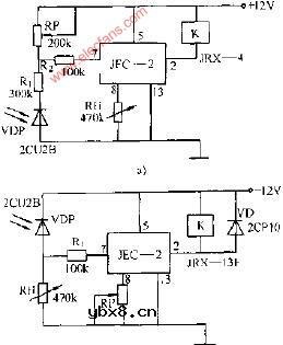 光控多功能触发器电路图
