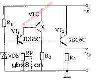 磁敏晶体管射极跟随电路图