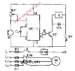 SK--1声控电继电器电路图