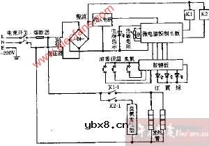万和ZTD-88双功能电脑式消毒碗柜电路图