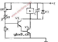 MZ60型热敏电阻器温控控制电路图
