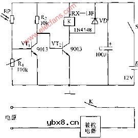 双管暗通开关电路图