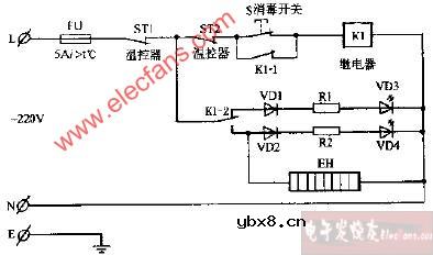 利隆牌RTP-18茶具消毒柜电路图