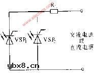 光控晶闸管或门电路图