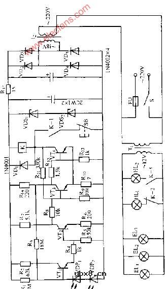 光电保护电路图