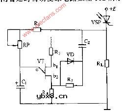 光控晶闸管延时自动复原电路图