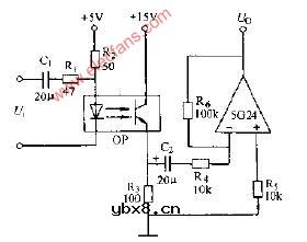 运算放大器线性藕电路图