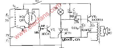 可燃气体泄漏报警电路图