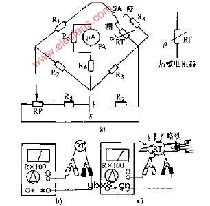 热敏电桥电路图