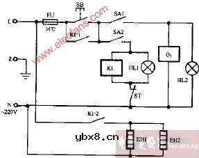 康宝ZTP-70B系列双门双功能电子消毒柜电路图