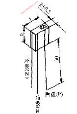 2CUA型硅光敏二极管外型尺寸电路图