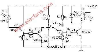 光控触发脉冲形成电路图