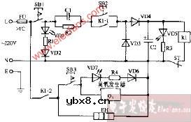 康宝SDX-70系列双门双功能电子消毒柜电路图