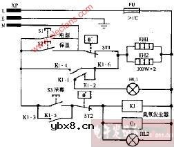 狮王DX-63双功能电子消毒柜电路图