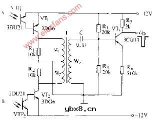 光敏晶体管电感桥电路图