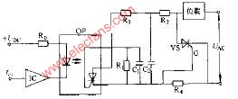 驱动大功率单向晶闸管电路图