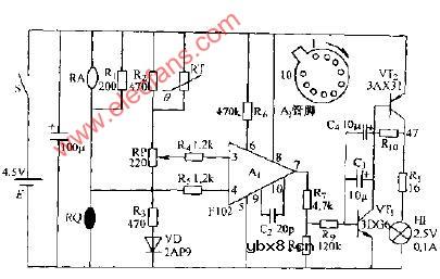 载体催化元件报警电路图
