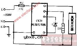 华凌DKW-65A双功能电子消毒柜电路图