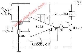 光控运算放大器电路图