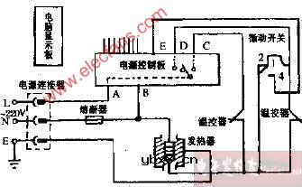 华丰CFXB40-650D电脑式电饭锅电路图