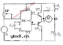 SK--1声控电动机正反转电路图