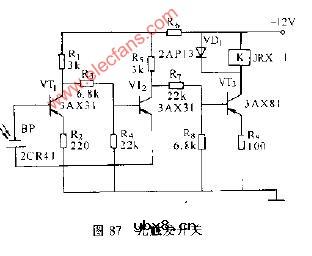 光触发开关电路图