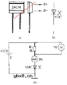 磁敏二极管参数测量电路图