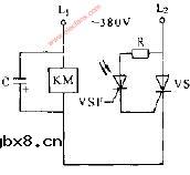 常开式交流接触器电路图